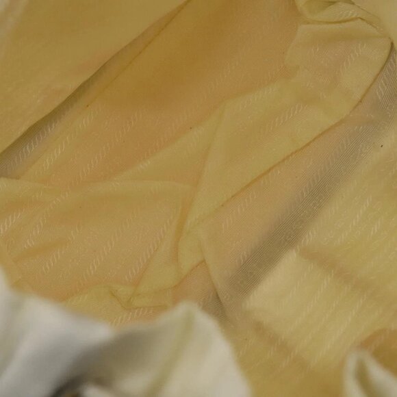 PRADA Backpack Nylon White Silver Auth 138353 - Picture 11 of 16